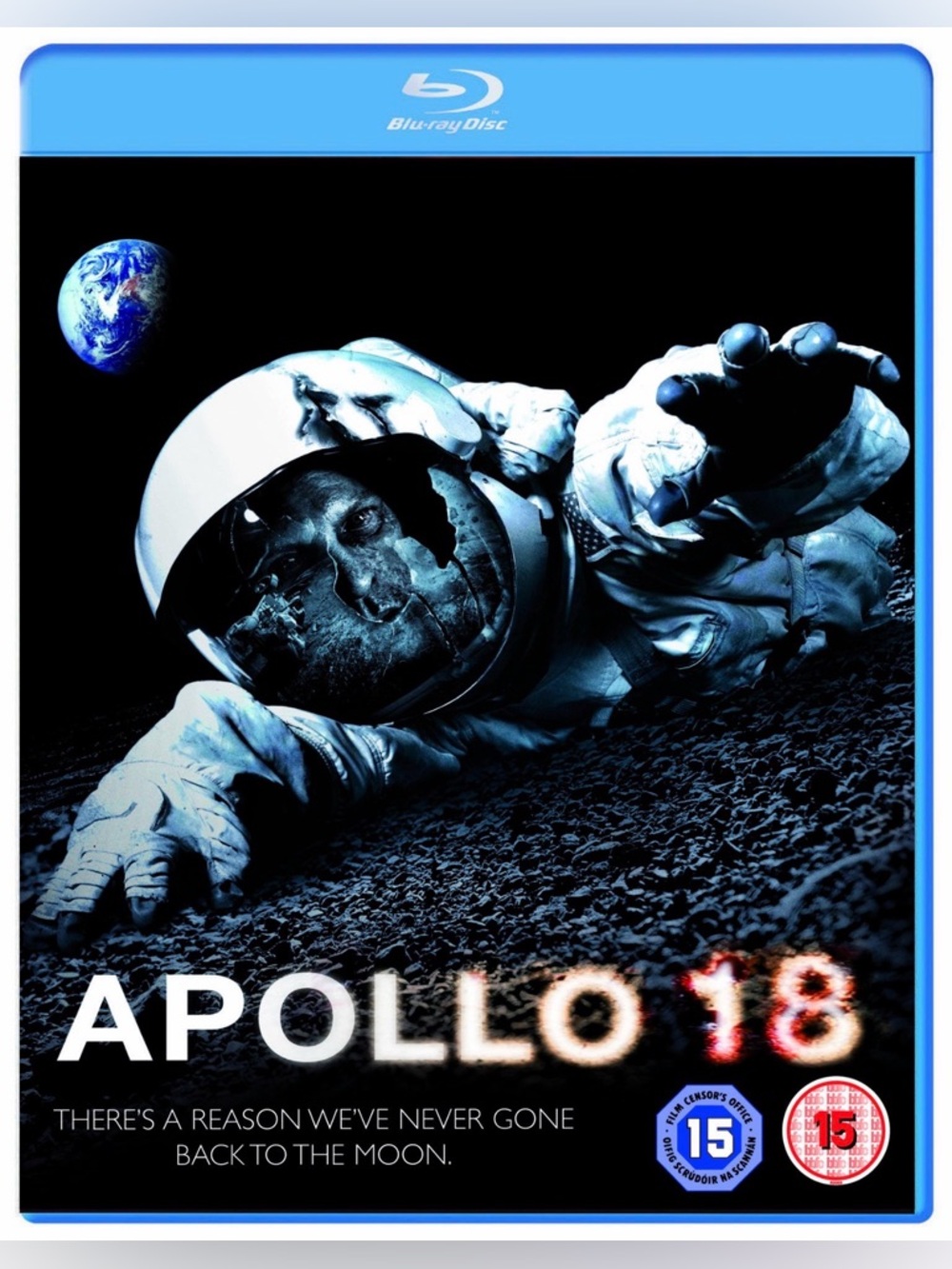 Apollo 18 Blu-ray + DVD - Black & Blue Cover, Like New